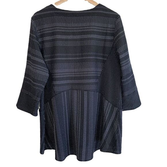 Habitat Stripe Pocket Black  Top - Picture 4 of 7